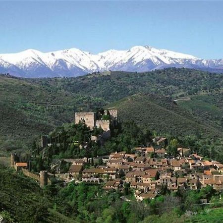 Castelnou Gite Le Chalet Des Milles Et Un Chemins מראה חיצוני תמונה
